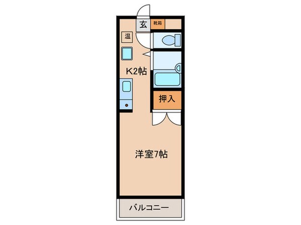 ハイツ・チェリーブロッサムの物件間取画像